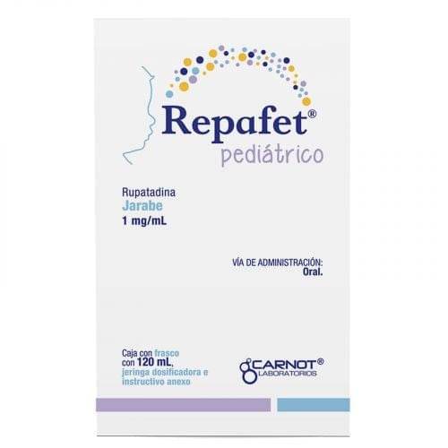 Repafet Pediatrico Jarabe 1Mg/Ml 120Ml (Rupatadina) - WeCare Pharma