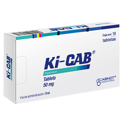 Ki-Cab 50Mg Con 10 Tabletas (Tegoprazan) - WeCare Pharma