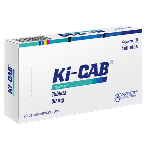 Ki-Cab 50Mg Con 10 Tabletas (Tegoprazan)