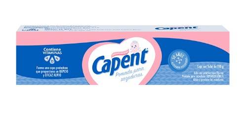 Capent 25G/0.01G Pomada 110G (Óxido De Zinc/Cloruro De Benzalconio) - WeCare Pharma
