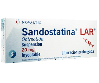 Sandostatina Lar Jeringa 20Mg Con 1 (Octreotida)