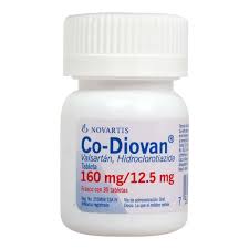 Co-Diovan 160Mg/12.5Mg Con 30 Tabletas (Valsartan/Hidroclorotiazida)