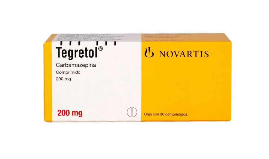 Tegretol 200Mg Con 30 Comprimidos (Carbamazepina)