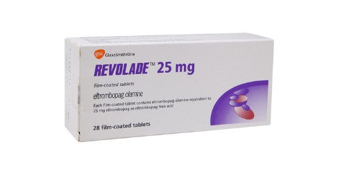 Revolade 25Mg Con 28 Tabletas (Eltrombopag)