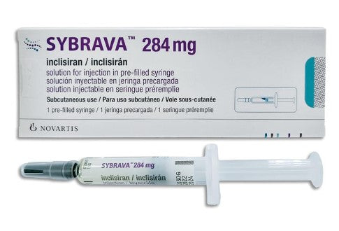 Sybrava Jeringa 284Mg/1.5Ml Con 1 (Inclisiran Sodico)