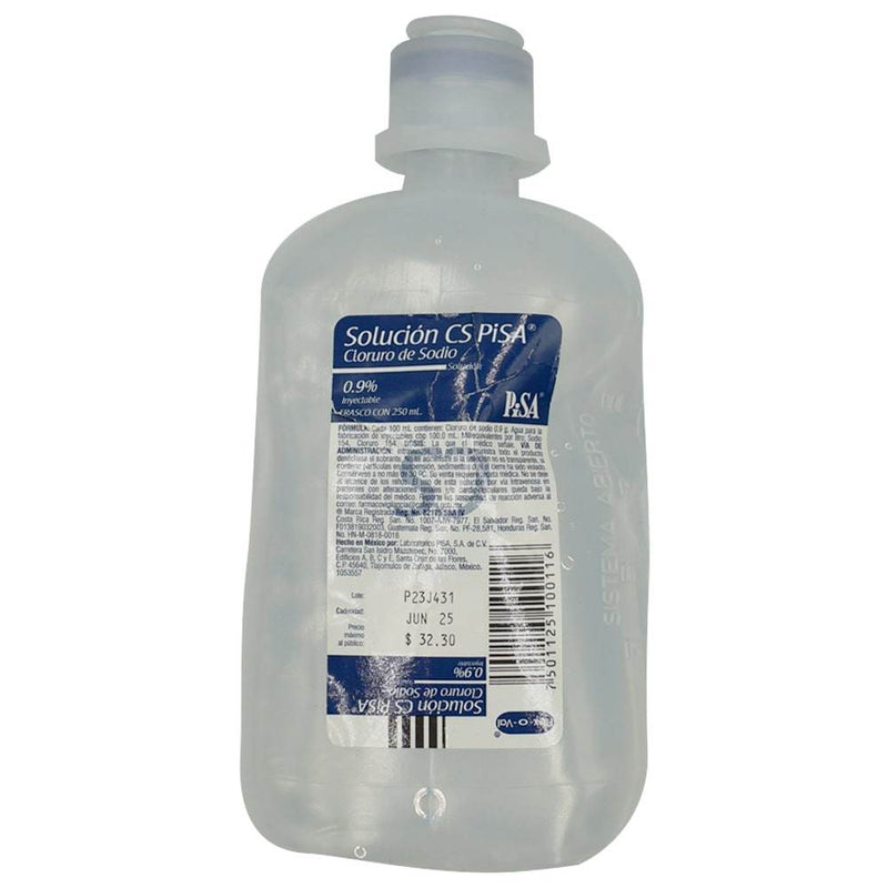 Solución Cs 0.9% Pisa 250Ml - WeCare Pharma