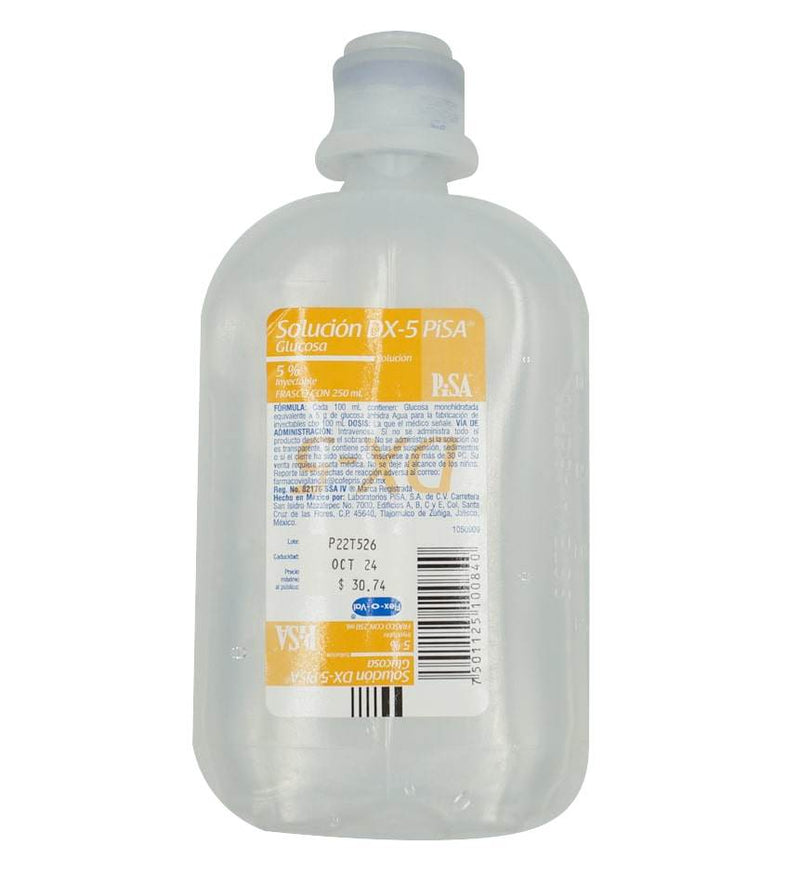 Solución Dx 5% Pisa 250Ml - WeCare Pharma