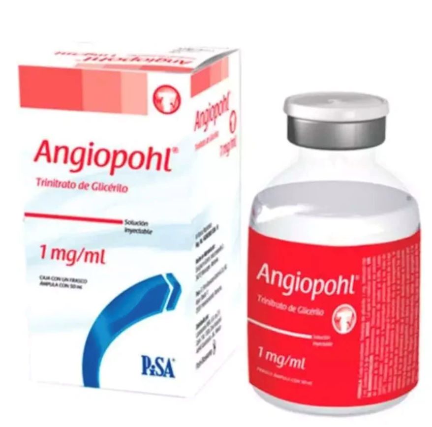 Angiopohl Frasco 1Mg/Ml 50Ml Ampulas (Nitroglicerina)