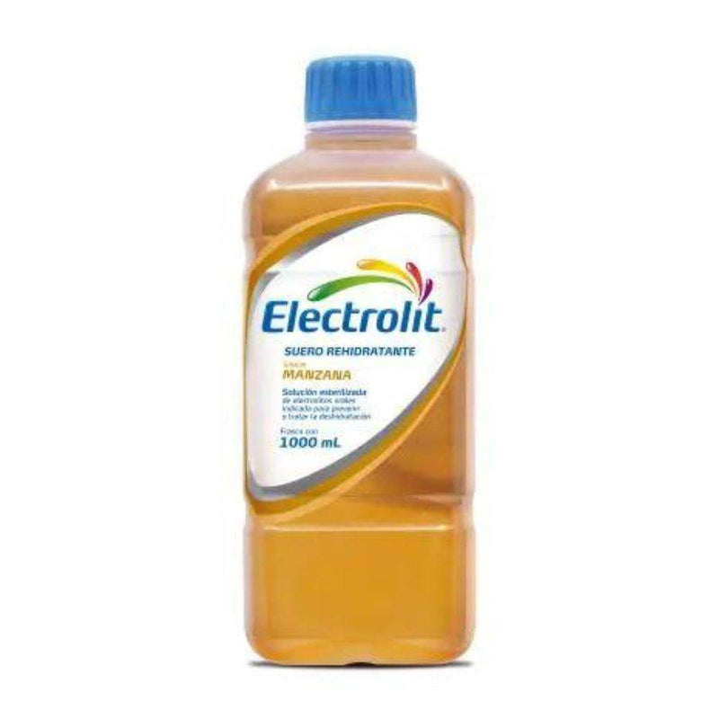 Electrolit Frasco 1000Ml Manzana (Electrolitos Orales) - WeCare Pharma