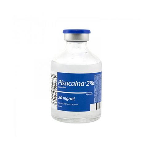 Pisacaina 2% Frasco 20Mg/Ml 50Ml Ampulas (Lidocaina)