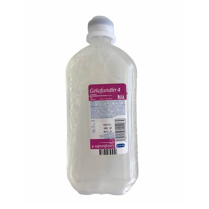 Gelafundin Frasco 4% 500Ml (Gelatina) - WeCare Pharma