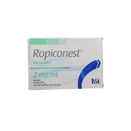 Ropiconest 2Mg/Ml 20Ml Con 5 Ampulas (Ropivacaina) - WeCare Pharma