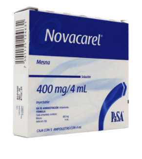 Novacarel 400Mg/4Ml Con 5 Ampulas (Mesna) - WeCare Pharma
