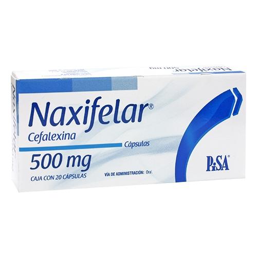 Naxifelar 500Mg Con 20 Capsulas (Cefalexina)