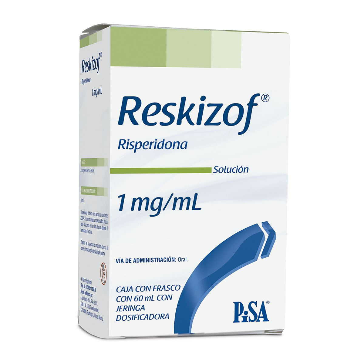 Reskizof Solución 1Mg/Ml 60Ml (Risperidona)