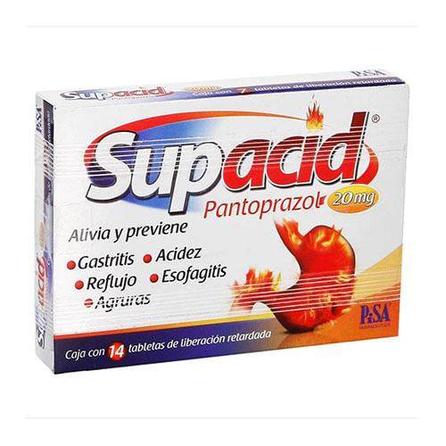 Supacid 20Mg Con 14 Tabletas (Pantoprazol) - WeCare Pharma