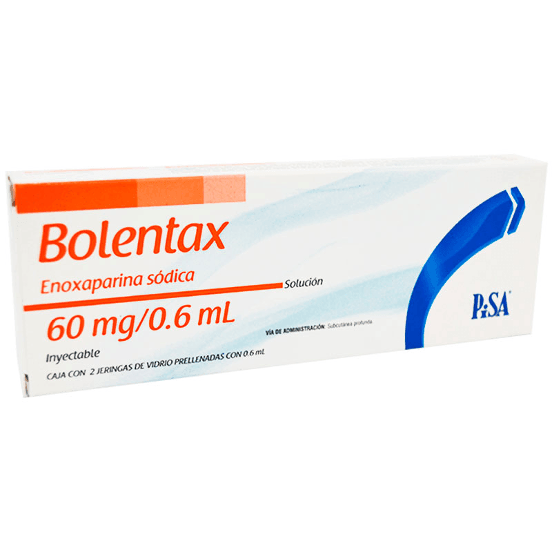 Bolentax Jeringa 60Mg Con 2 (Enoxaparina Sodica) - WeCare Pharma