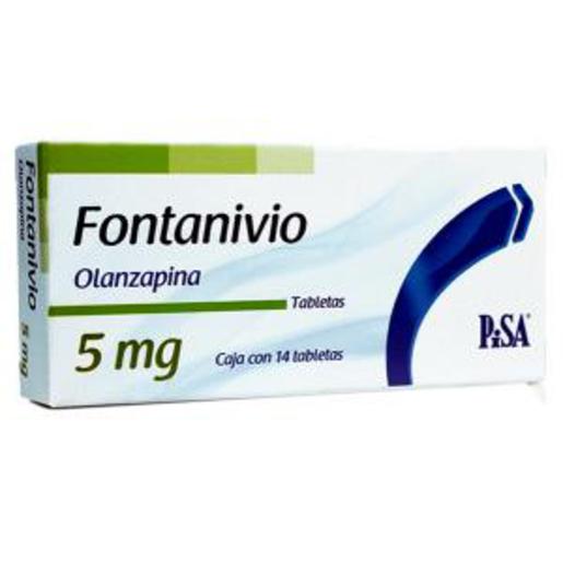 Fontanivio 5Mg Con 14 Tabletas (Olanzapina)