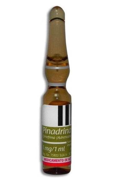 Pinadrina 1Mg/Ml Con 50 Ampulas (Epinefrina) - WeCare Pharma