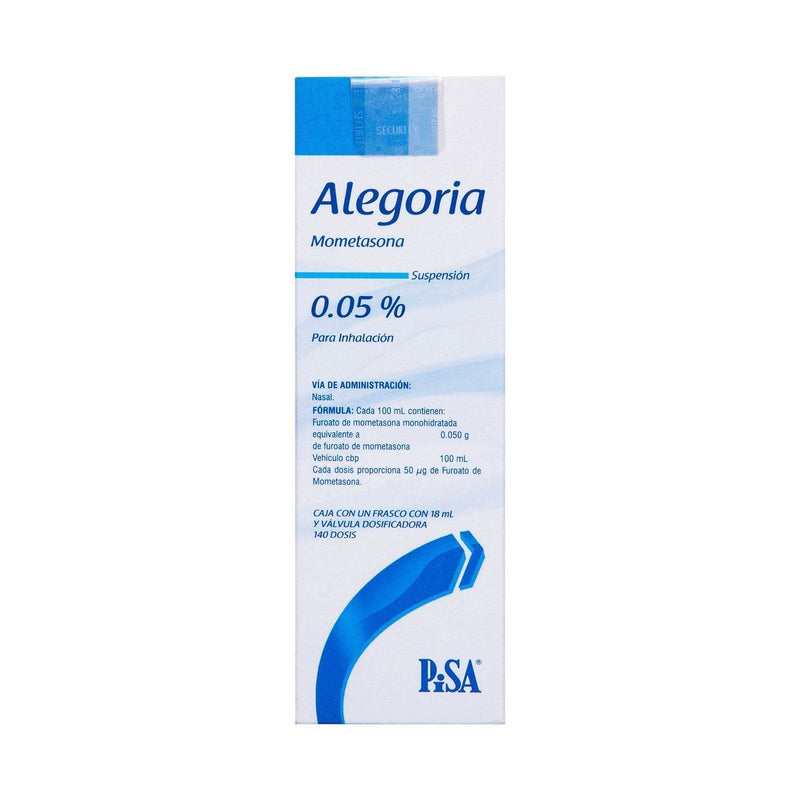 Alegoria Suspensión 0.05% 18Ml 140D (Mometasona) - WeCare Pharma