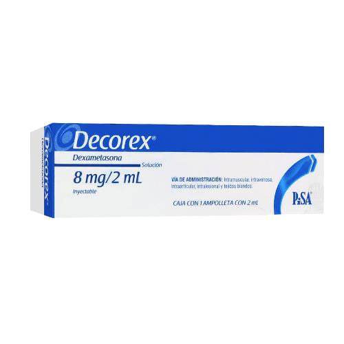 Decorex 8Mg/2Ml Con 1 Ampulas (Dexametasona) - WeCare Pharma