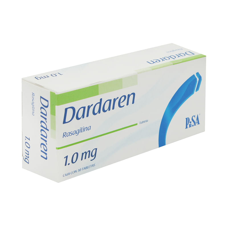 Dardaren 1Mg Con 30 Tabletas (Rasagilina)