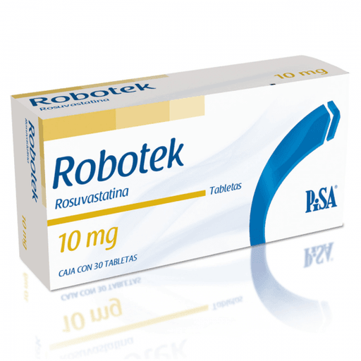 Robotek 10Mg Con 30 Tabletas (Rosuvastatina) - WeCare Pharma