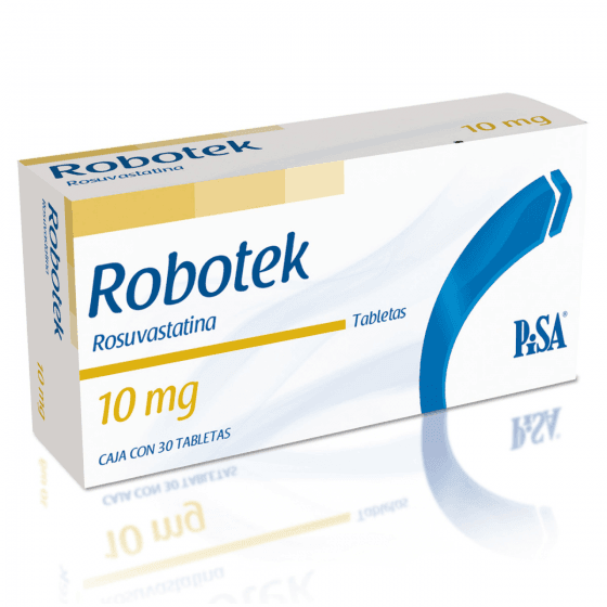 Robotek 10Mg Con 30 Tabletas (Rosuvastatina) - WeCare Pharma