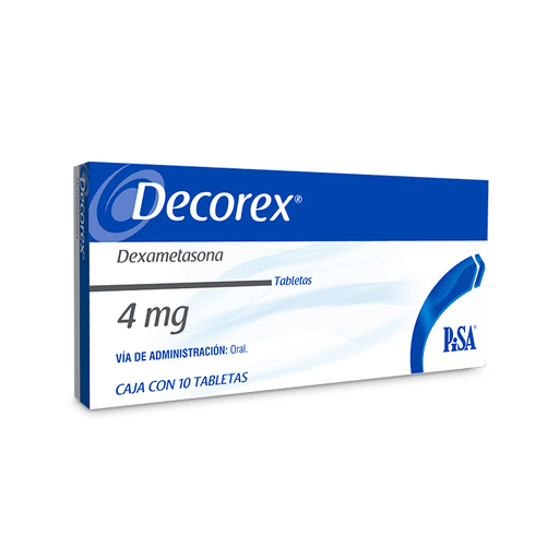 Decorex 4Mg Con 10 Tabletas (Dexametasona) - WeCare Pharma