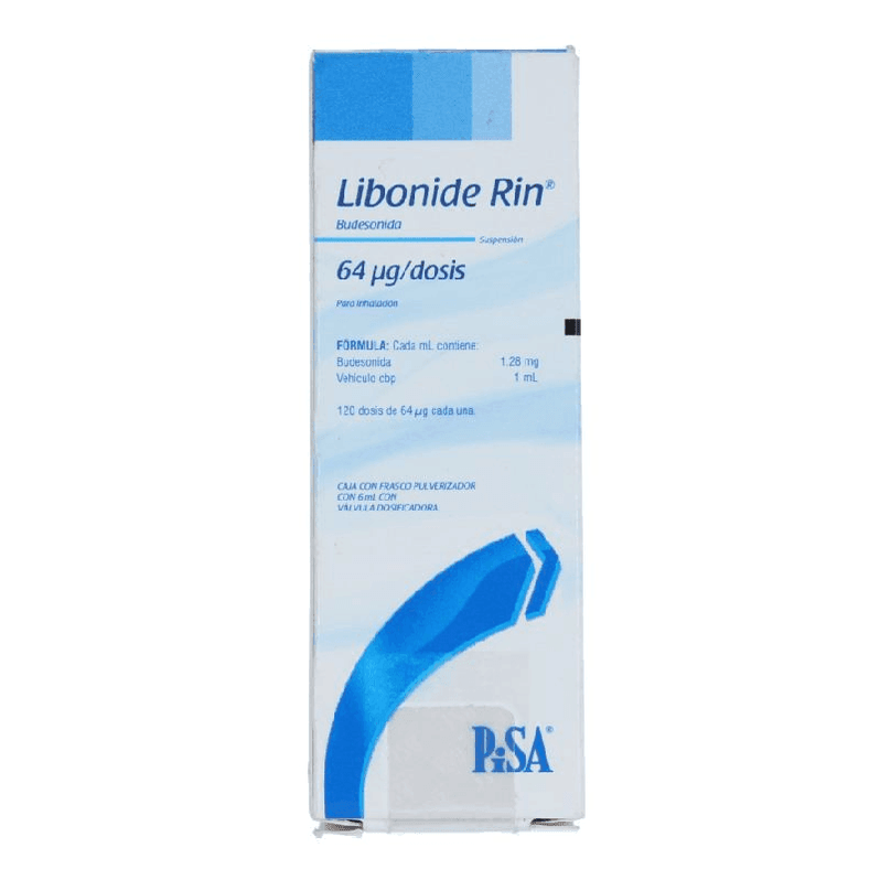Libonide Rin Suspensión 64Mcg 6Ml 120D (Budesonida) — WeCare Pharma