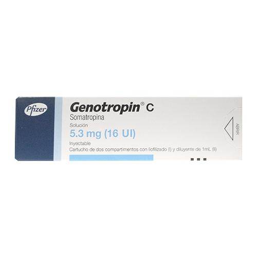 Genotropin C Cartucho 5.3Mg 16Unid Con 1 (Somatropina) - WeCare Pharma