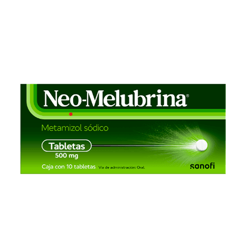Neo-Melubrina 500Mg Con 10 Tabletas (Metamizol Sodico) - WeCare Pharma
