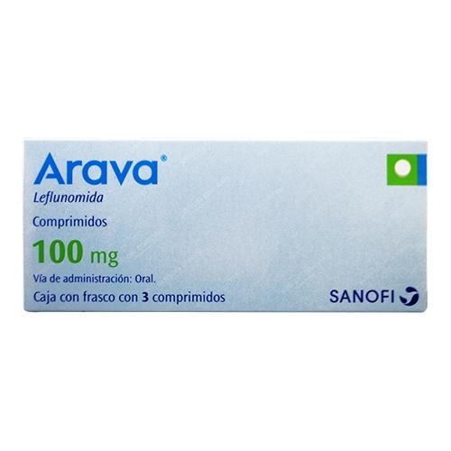 Arava 100Mg Con 3 Comprimidos (Leflunomida)