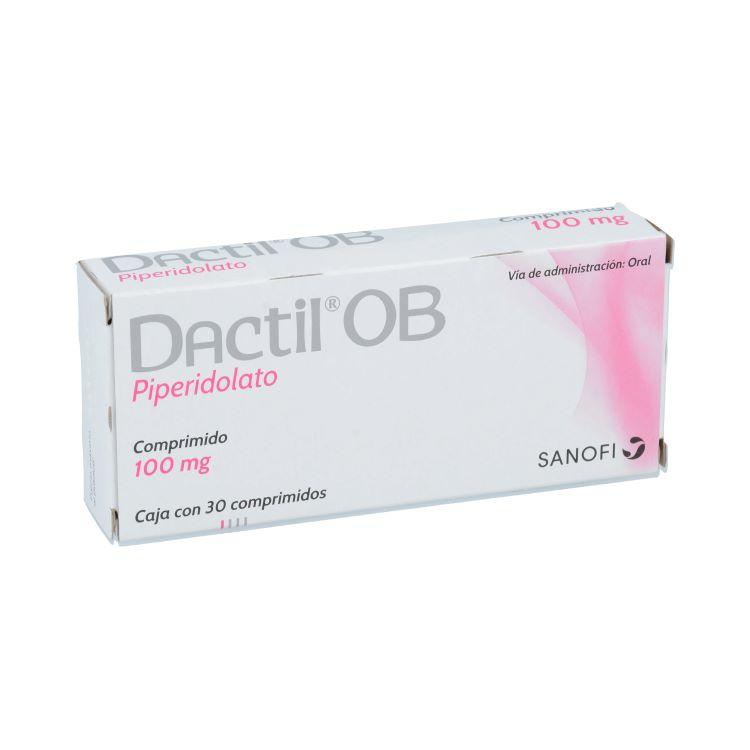 Dactil Ob 100Mg Con 30 Tabletas (Piperidolato)