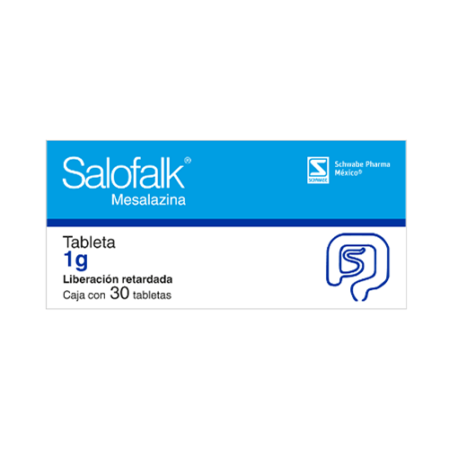 Salofalk Supositorios 1G Con 30 (Mesalazina)