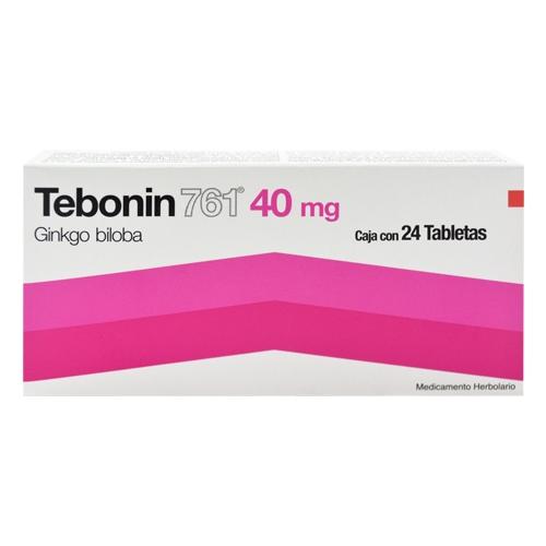 Tebonin 40Mg Con 24 Tabletas (Ginkgo Biloba)