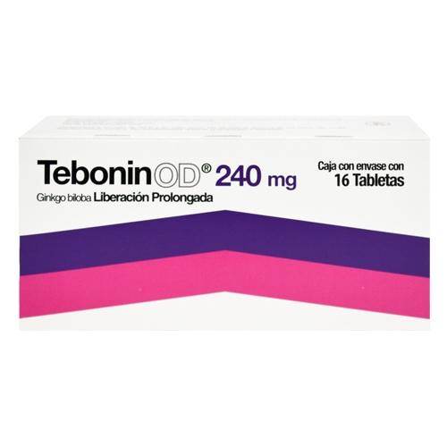 Tebonin Od 240Mg Con 16 Tabletas (Ginkgo Biloba) - WeCare Pharma