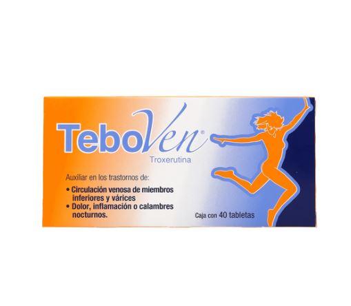 Teboven 300Mg Con 40 Tabletas (Troxerutina)