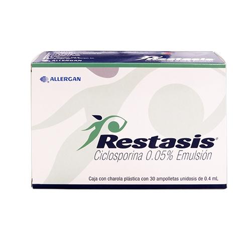 Restasis Vial 0.05% 0.04Ml Con 30 (Ciclosporina)