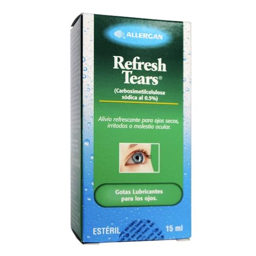 Refresh Tears Gotas 0.5% 15Ml (Carboximetilcelulosa)