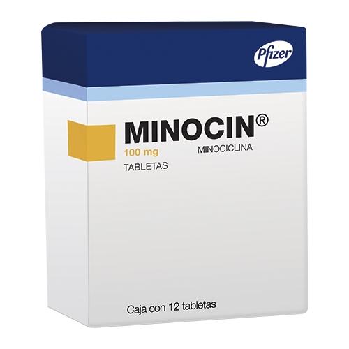 Minocin 100Mg Con 12 Tabletas (Minociclina)