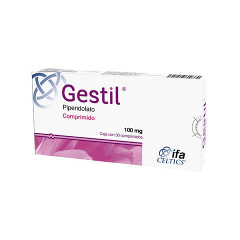 Gestil 100Mg Con 30 Tabletas (Piperidolato)