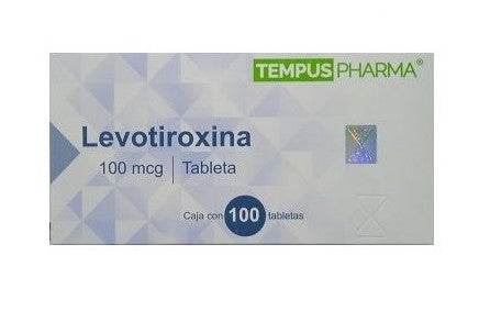 Levotiroxina Sodica 100Mcg Con 100 Tempuspharma Tabletas - WeCare Pharma