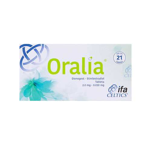 Oralia 2Mg/0.03Mg Con 21 Tabletas (Dienogest/Etinilestradiol)