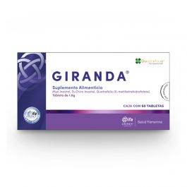 Giranda (Myo Inositol/D-Chiro Inositol/Quatrefolic) Tabletas 1G Con 60 - WeCare Pharma