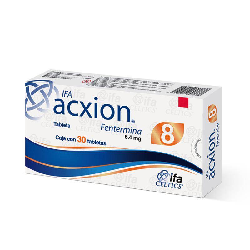 Ifa Acxion 8 (Fentermina) Tabletas 6.4Mg Con 30 - WeCare Pharma