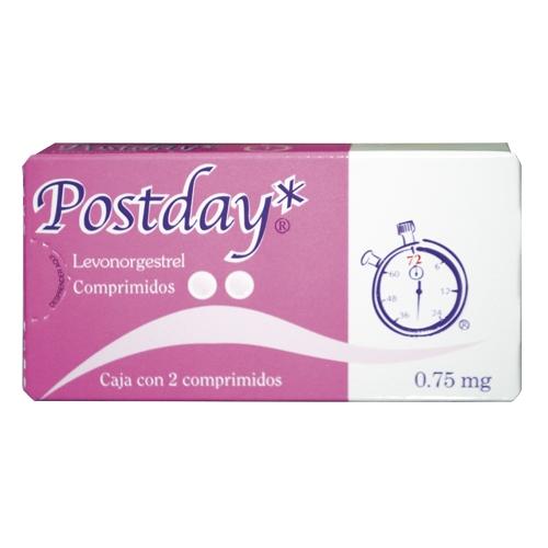 Postday 0.75Mg Con 2 Comprimidos (Levonorgestrel)