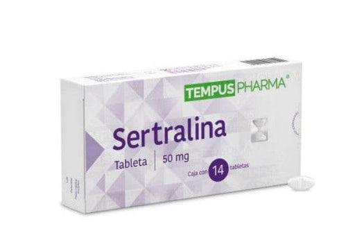 Sertralina 50Mg Con 14 Tempuspharma Tabletas - WeCare Pharma