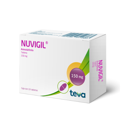 Nuvigil 150Mg Con 10 Tabletas (Armodafinilo)