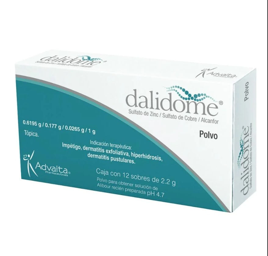 Dalidome Sobres 2.2G Con 12 (Sulfato De Cobre)